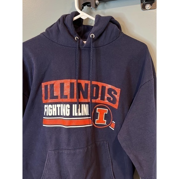Fighting Illini Hoodie - Mens Large - Picture 2 of 4